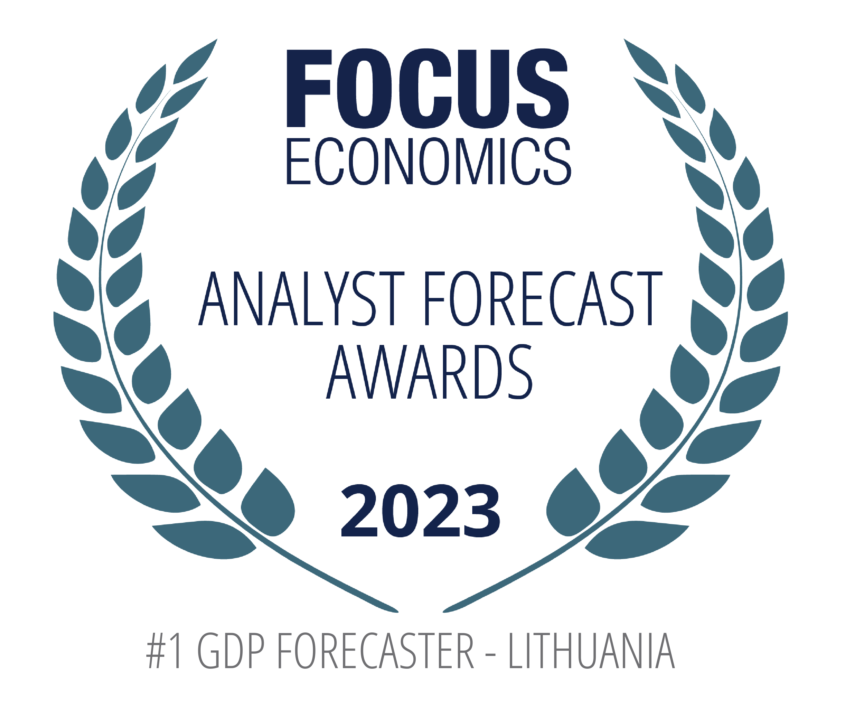 #1 GDP Forecaster Lithuania 2023